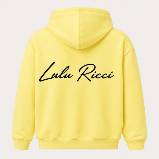 LuluRicci Hoodie Yellow