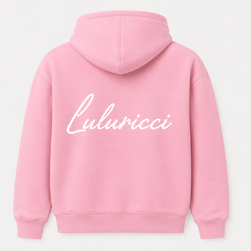 LuluRicci Pink hoodies